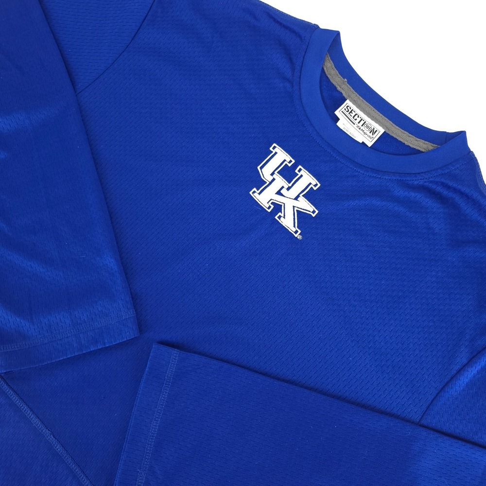 Majestic Section 101 Kentucky UK Wildcats Thermal Shirt Mens Large Long Sleeve